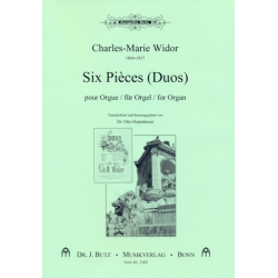 6 Pièces (Duos) für Klavier und Harmonium : - Charles-Marie Widor