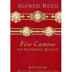 Five Cameos for Saxophone Quartet -Alfred Reed