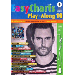 Easy Charts Play-Along Band 10 - Spielbuch mit CD -Diverse / Arr.Uwe Bye