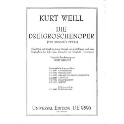 LIEBESLIED : FUER GESANG - Kurt Weill