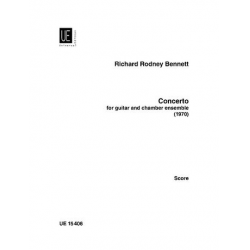 Concerto : for guitar and chamber - Richard Rodney Bennett