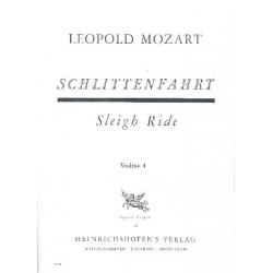 Schlittenfahrt : für Streicher, - Leopold Mozart