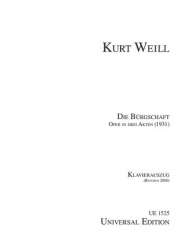 Die Bürgschaft : Oper in 3 Akten - Kurt Weill