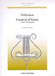 Carnival in Venice : for clarinet - Paul Jeanjean