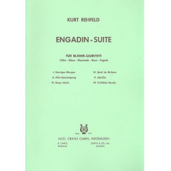 Engadin-Suite - für Flöte, Oboe, Klarinette, - Kurt Rehfeld