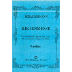 Hirtenmesse : für gem Chor, - Ignaz Reimann