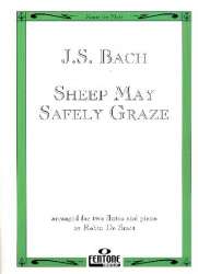 Sheep may safely graze BWV208 for 2 flutes and piano - Johann Sebastian Bach