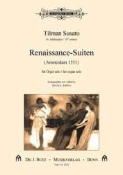 Renaissance-Suiten . für Orgel - Tielman Susato