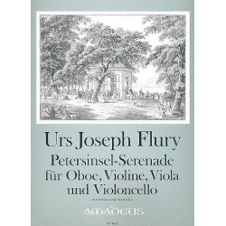 Petersinsel-Serenade - für Oboe, Violine, - Urs Joseph Flury