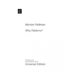 WHY PATTERNS : FUER ALTFLOETE, KLAVIER - Morton Feldman
