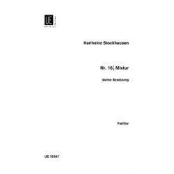 Mixtur - kleine Besetzung  Nr. 16 1/2 - Karlheinz Stockhausen