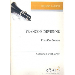Sonate Nr.1 : für Klarinette und Klavier - Francois Devienne