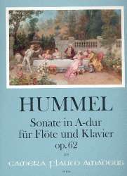 Sonate A-Dur op.62 - für Flöte und Klavier - Johann Nepomuk Hummel