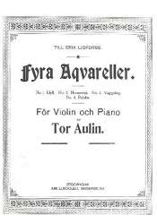 Sonata A major op.9 : for violin -Carl Nielsen