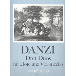 3 Duos - für Flöte und Violoncello - Franz Danzi