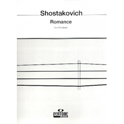 Romance from the Gadfly : - Dmitri Shostakovitch / Schostakowitsch