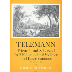 Trietto Nr.1 TWV42-G2  und  Scherzo Nr.1 - Georg Philipp Telemann