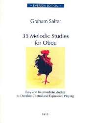 35 melodic studies for oboe - Graham Salter