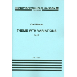 Theme with Variations op.40 : - Carl Nielsen