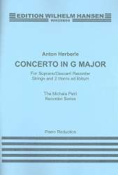 Concerto G major : for descant - Anton Heberle