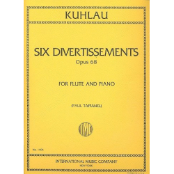 6 Divertissements op.68 : - Friedrich Daniel Rudolph Kuhlau