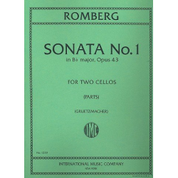 Sonata B flat major op.43 no.1 - Bernhard Romberg