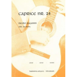 Caprice Nr.24 : für Gitarre - Niccolo Paganini