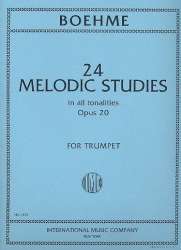 24 melodic Studes in all Tonalities op.20 : - Oskar Böhme