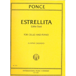 Estrellita : for violoncello and piano - Manuel Ponce
