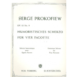 Humoristisches Scherzo op.12,9 : für - Sergei Prokofieff