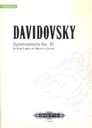Synchronisms no.12 (+CD) - - Mario Davidovsky