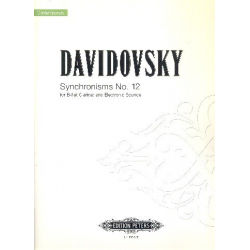 Synchronisms no.12 (+CD) - - Mario Davidovsky