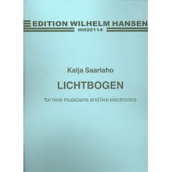 Lichtbogen : for nine musicians and - Kaija Saariaho