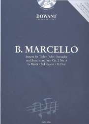 Sonate G-Dur op.2,5 (+CD) : - Benedetto Marcello