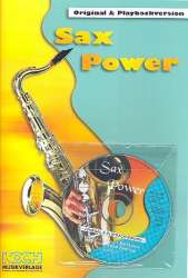 Sax Power : Noten und CD mit Original- und Playbackversion (enthaelt B- und Es-Stimme) - Diverse / Arr. Marty O'Brien