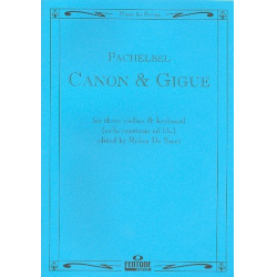 Canon and Gigue : for 3 violins - Johann Pachelbel