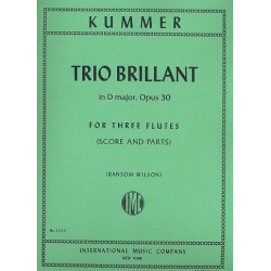 Trio Brillant d major op.30 : - Caspar Kummer