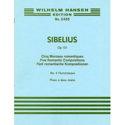 Humoresque op.101,4 : für Klavier - Jean Sibelius