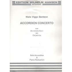 Concerto for Accordion and Orchestra : - Niels Viggo Bentzon