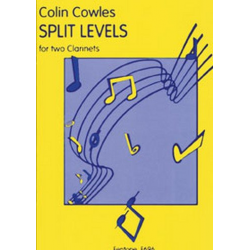 Split levels : for 2 clarinets - Colin Cowles