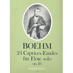 24 caprices-etudes op.26 - -Theobald Boehm