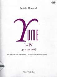 Yume 1-4 op.41a (+CD) - - Bertold Hummel