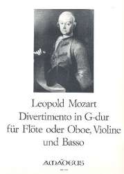 Divertimento G-Dur - für Flöte, -Leopold Mozart