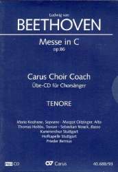 Messe C-Dur op.86 - Chorstimme Tenor - Ludwig van Beethoven