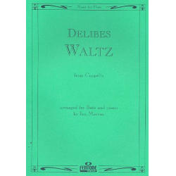 Waltz from Copelia : for flute and piano - Leo Delibes