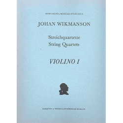 Streichquartette op.1,1-3 -Johannes Wikmanson