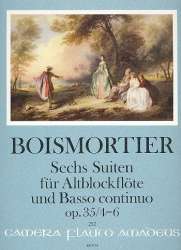 6 Suiten op.35 Band 2 (Nr.4-6) - - Joseph Bodin de Boismortier