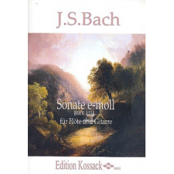 Sonate e-Moll BWV1034 : - Johann Sebastian Bach