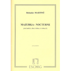 Mazurka-Nocturne : für Oboe, - Bohuslav Martinu
