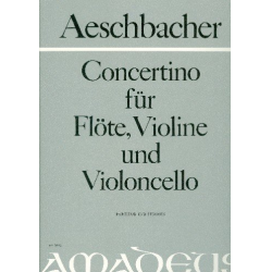 Concertino op.42 - für Flöte, -Walther Aeschbacher